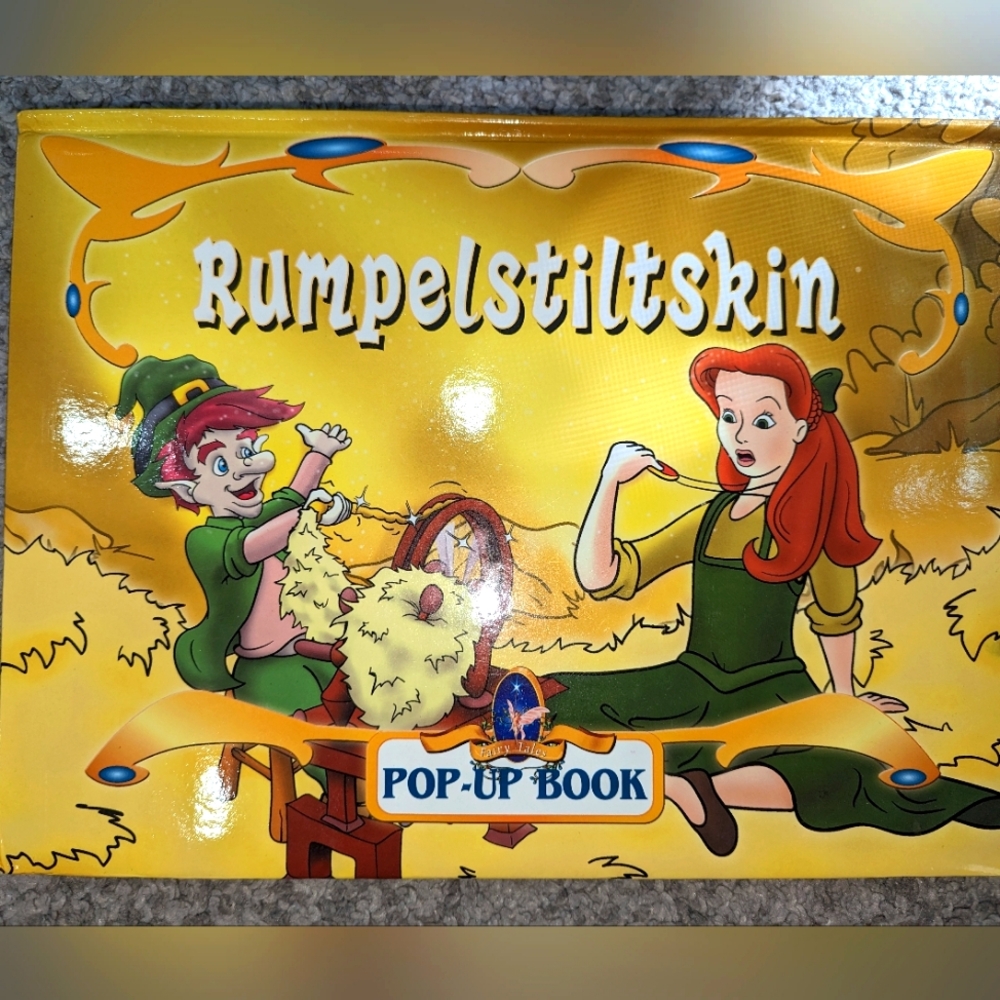 Fairy tale Large pop up story. Rumpelstiltskin. New.